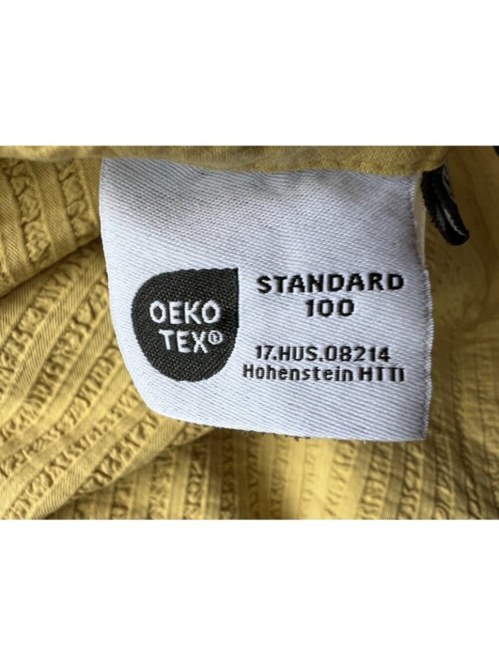 Brooklinen King Pillow Shams Seersucker Mustard Yellow Gold 100% Cotton Portugal - Picture 5 of 15